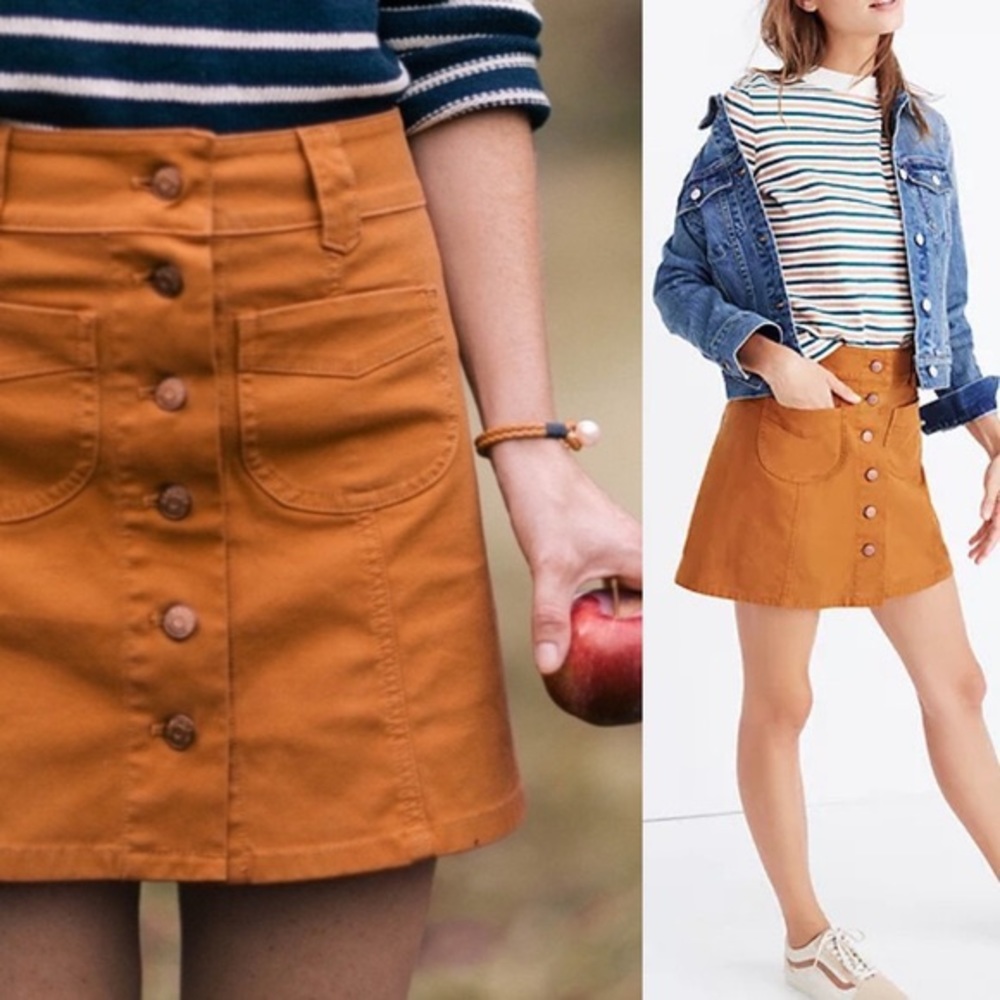 Madewell mini skirt